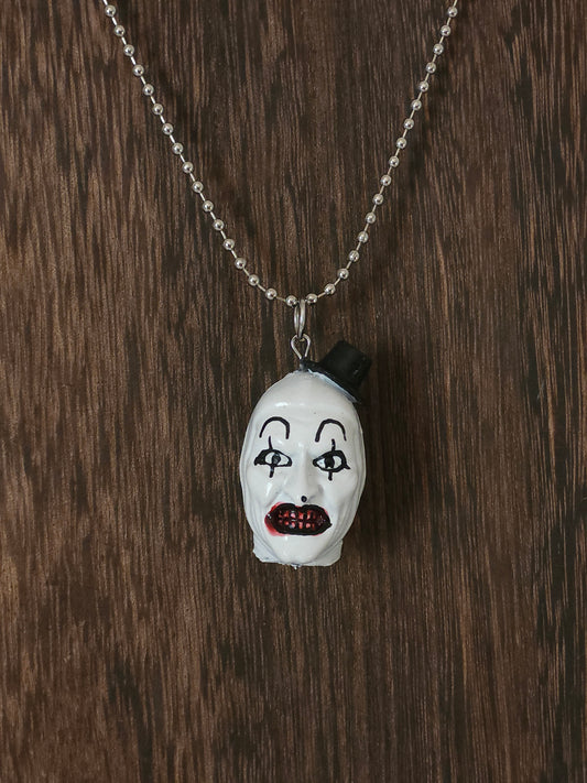 Terrifying Mime Necklace