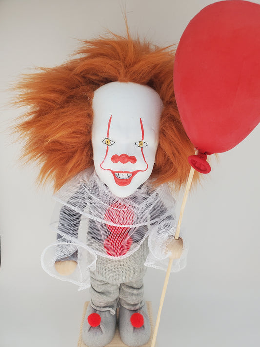 Murder Clown with Red Balloon